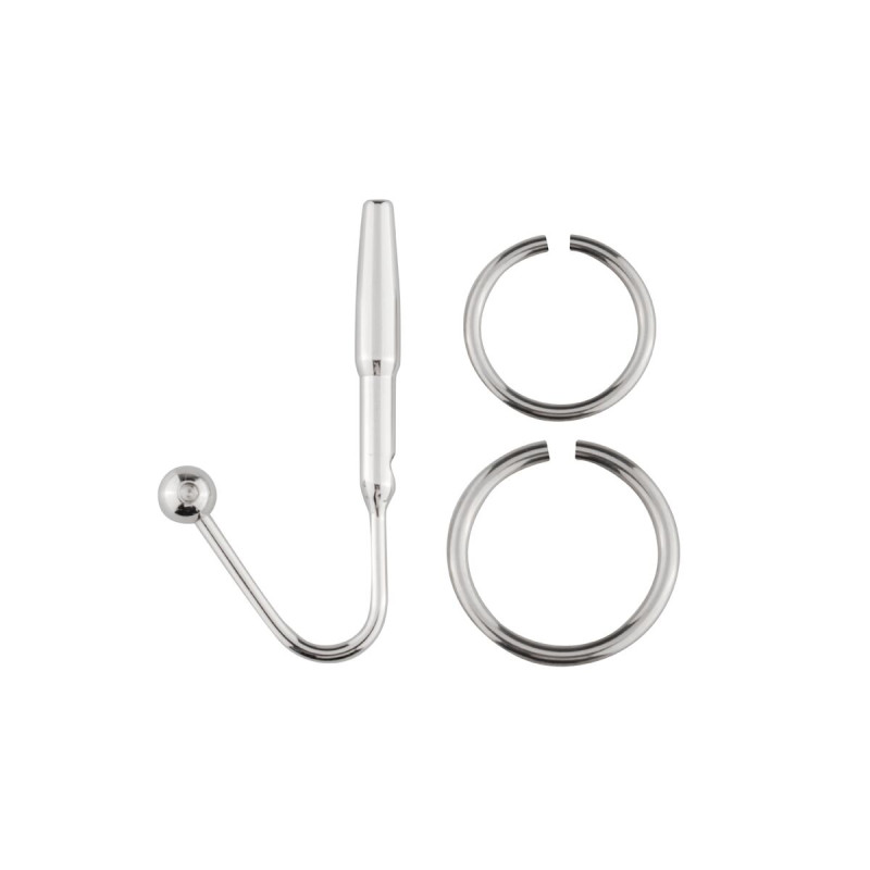 Уретральний стимулятор Sinner Gear Unbendable - Sperm Stopper Hollow Ring, 2 кільця (2,5 см та 3 см) Уретральний стимулятор Sinner Gear Unbendable - Sperm Stopper Hollow Ring, 2 кільця (2,5 см та 3 см)