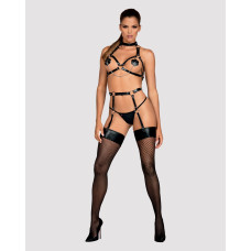 Портупея на грудь Obsessive A740 harness black O/S