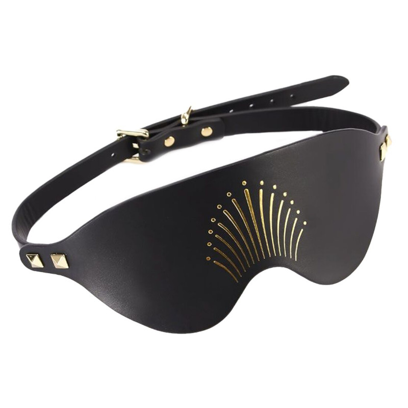 Роскошная маска на глаза Zalo Blindfolds Black Роскошная маска на глаза Zalo Blindfolds Black
