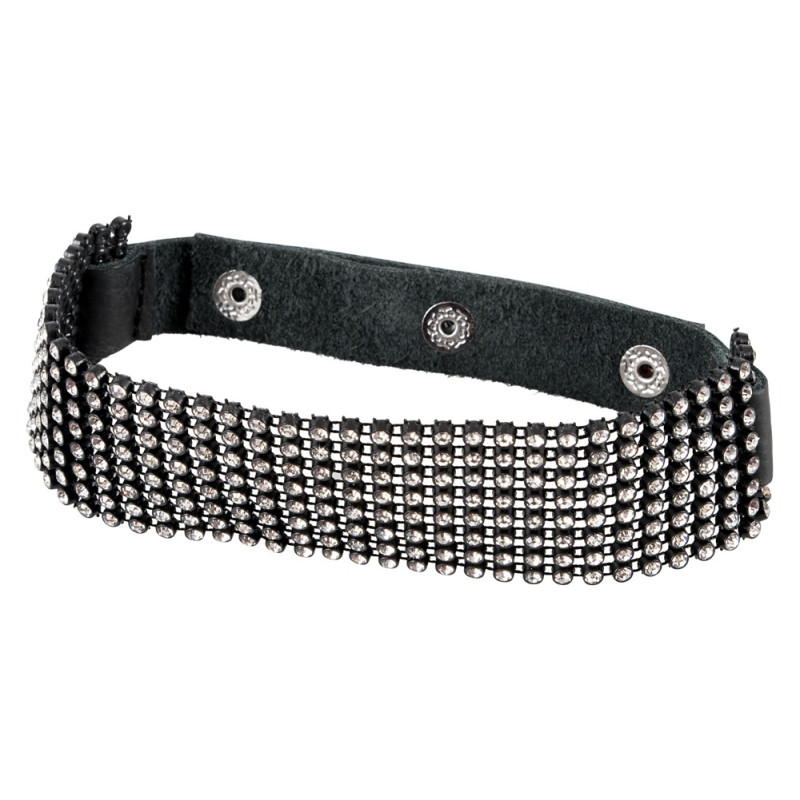 Ошейник Bad Kitty Rhinestone Choker Черный Ошейник Bad Kitty Rhinestone Choker Черный
