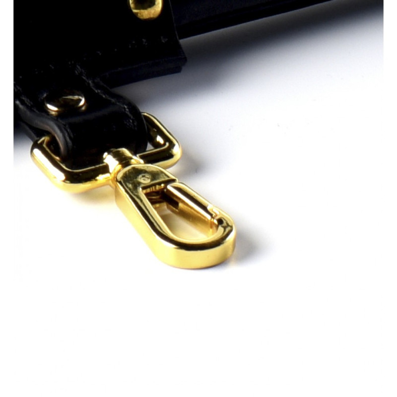 Розпірка UPKO Spreader Bar, італійська шкіра, Чорна Розпірка UPKO Spreader Bar, італійська шкіра, Чорна