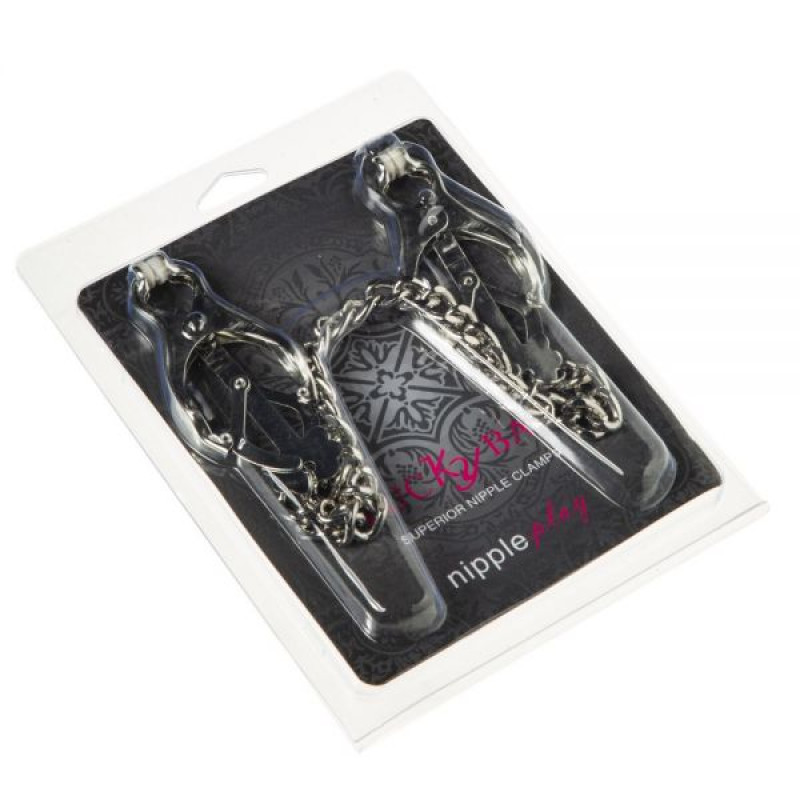 Зажимы на соски Lucky Bay Nipple play кабалы цепочка тяжелая Зажимы на соски Lucky Bay Nipple play кабалы цепочка тяжелая
