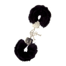 Наручники Dreamtoys Metal Handcuff with Plush Черные
