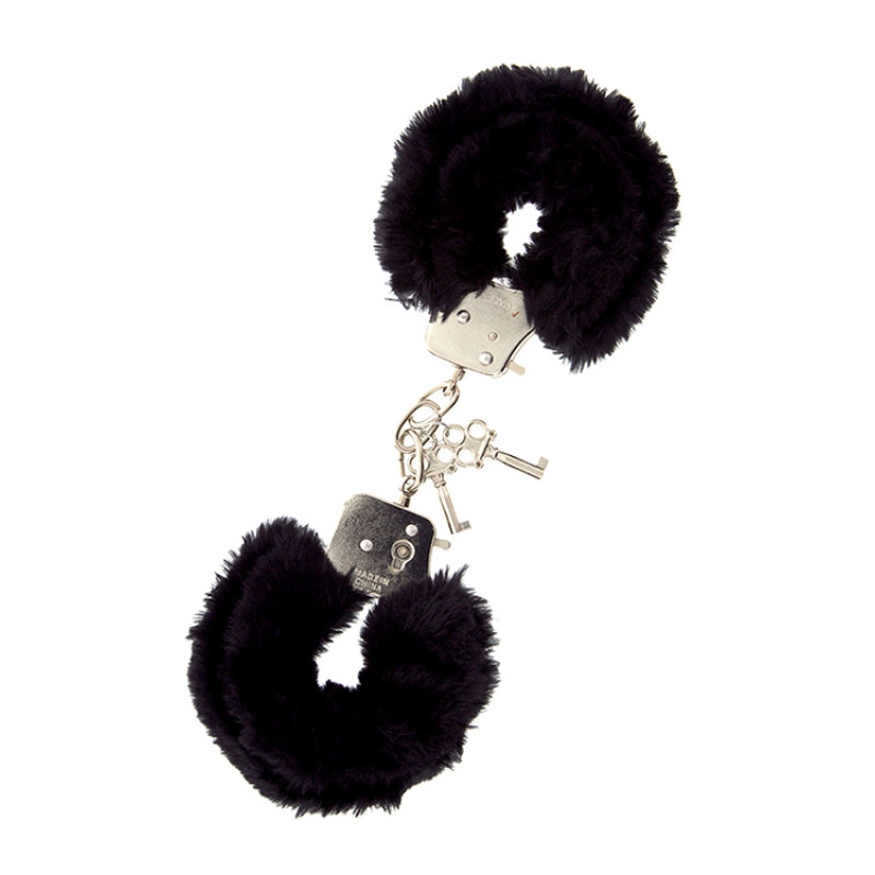 Наручники Dreamtoys Metal Handcuff with Plush Черные Наручники Dreamtoys Metal Handcuff with Plush Черные