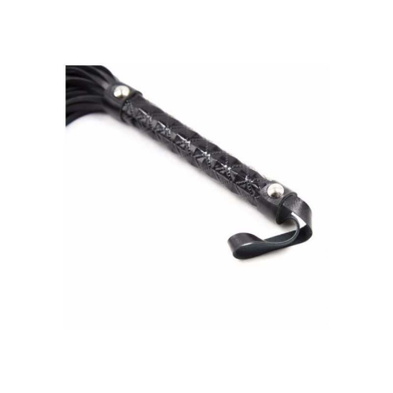 Флоггер DS Fetish Flogger black metal 39 см Флоггер DS Fetish Flogger black metal 39 см