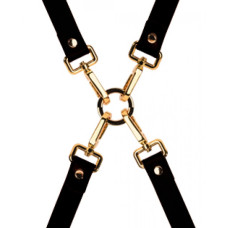 Крестовина UPKO Bondage Boutique leather Hogtie, итальянская кожа
