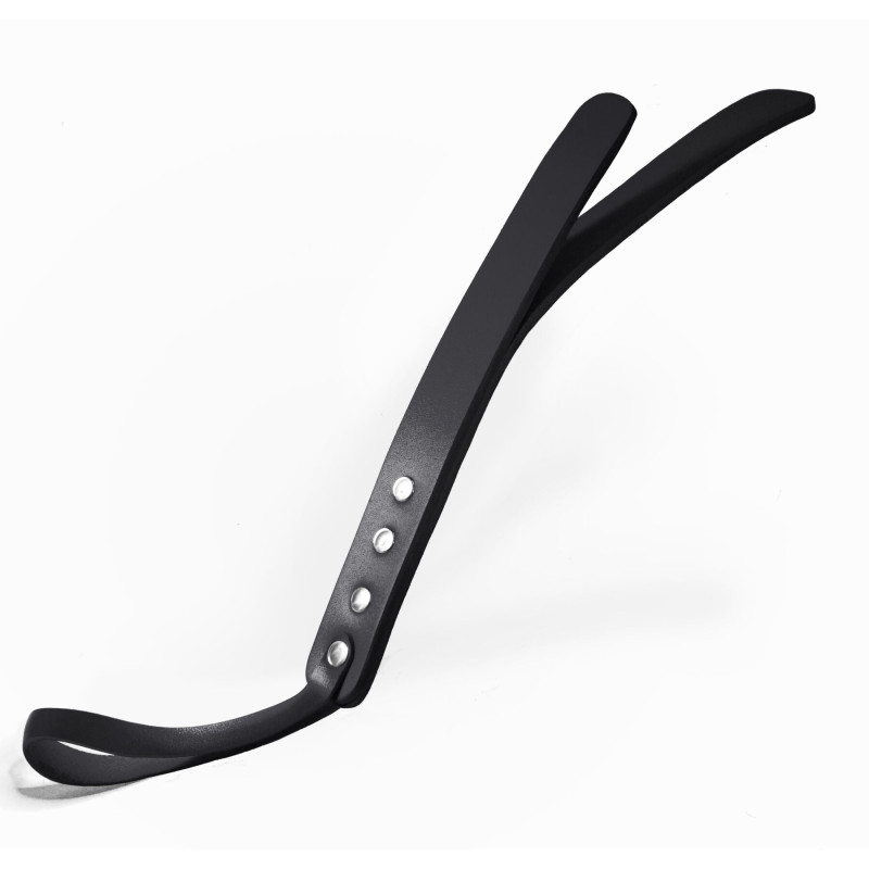 Паддл двухслойный Feral Feelings Leather Mini Paddle Black, натуральня кожа, black Паддл двухслойный Feral Feelings Leather Mini Paddle Black, натуральня кожа, black