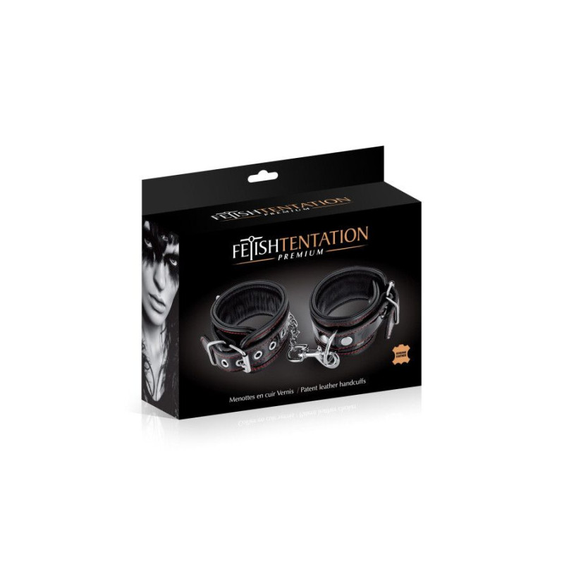 Наручники Fetish Tentation Premium Patent leather handcuffs Наручники Fetish Tentation Premium Patent leather handcuffs