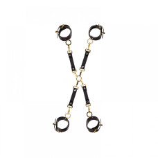 Крестовина UPKO Bondage Boutique leather Hogtie, итальянская кожа