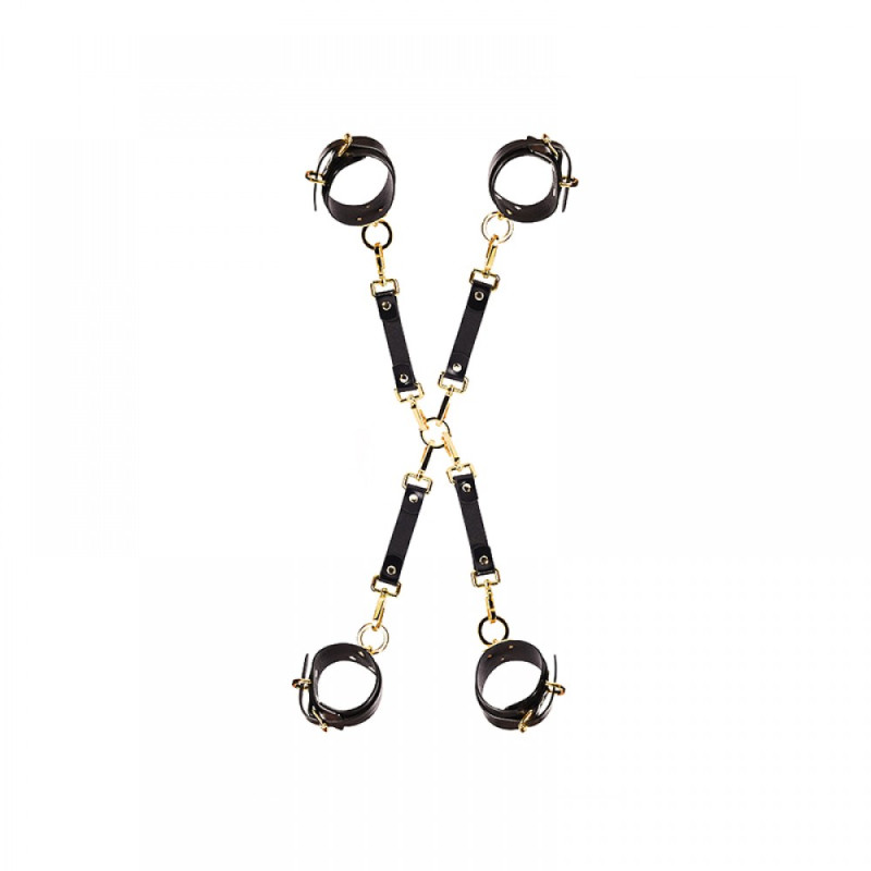 Хрестовина UPKO Bondage Boutique leather Hogtie, італійська шкіра Хрестовина UPKO Bondage Boutique leather Hogtie, італійська шкіра