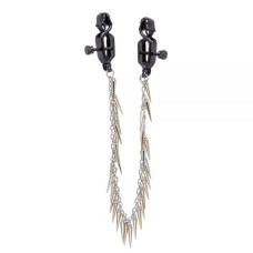 Зажимы на соски Lucky Bay Nipple play прищепки Chain and Spike