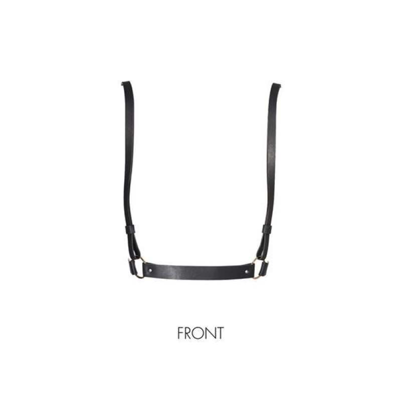 Портупея Bijoux Indiscrets MAZE X Harness Чорна Портупея Bijoux Indiscrets MAZE X Harness Чорна