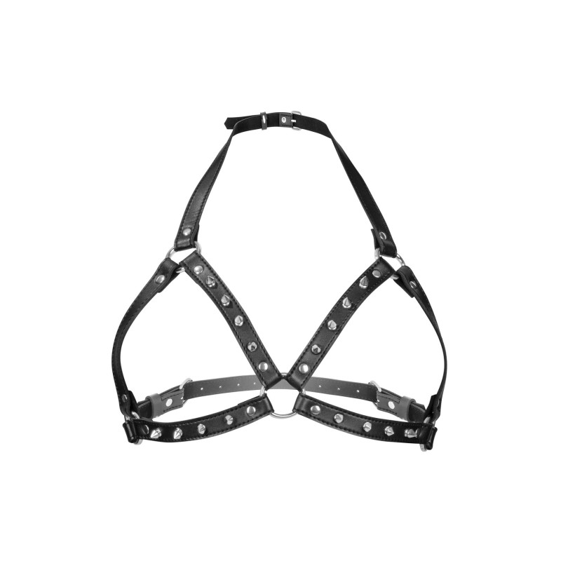 Портупея с металлическими шипами Fetish Tentation Sexy Adjustable Chest Harness Портупея с металлическими шипами Fetish Tentation Sexy Adjustable Chest Harness