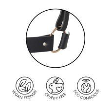 Портупея Bijoux Indiscrets MAZE X Harness Черная