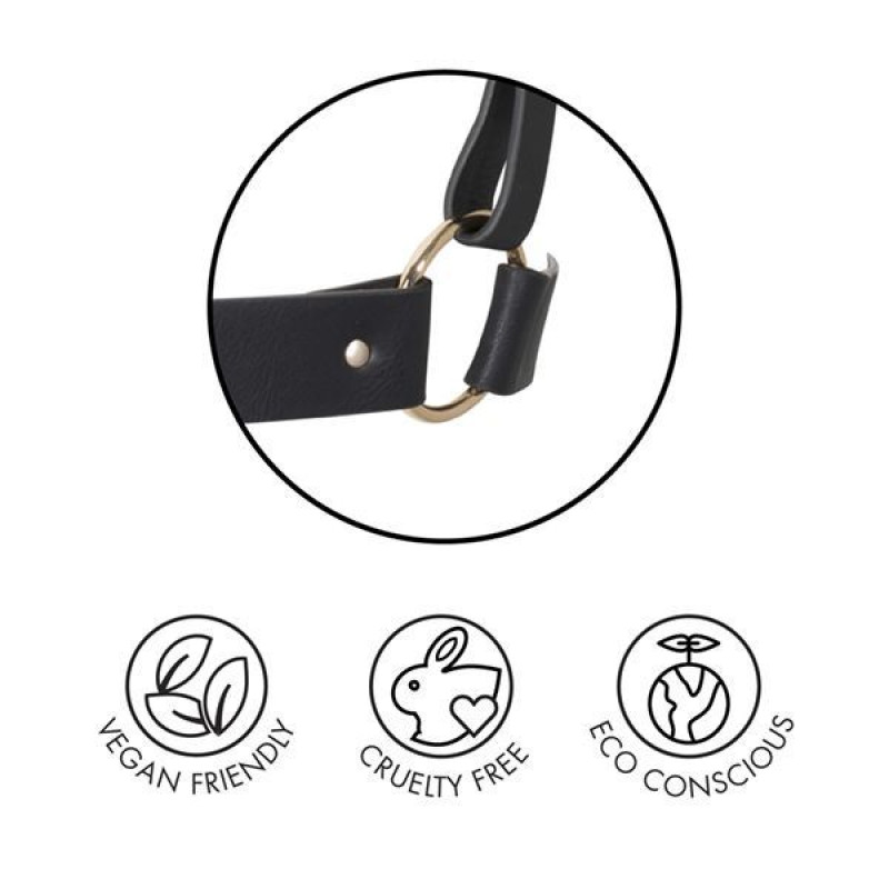 Портупея Bijoux Indiscrets MAZE X Harness Чорна Портупея Bijoux Indiscrets MAZE X Harness Чорна