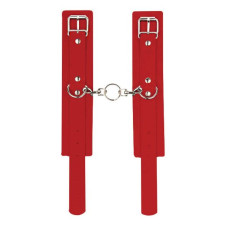 Наручники sLash Leather Standart Hand Cuffs, Red