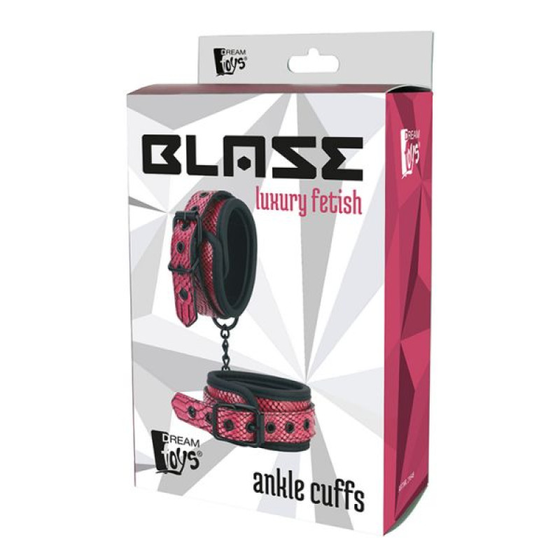 Окови Наножники Dreamtoys Blaze Ankle Cuffs Рожеві
