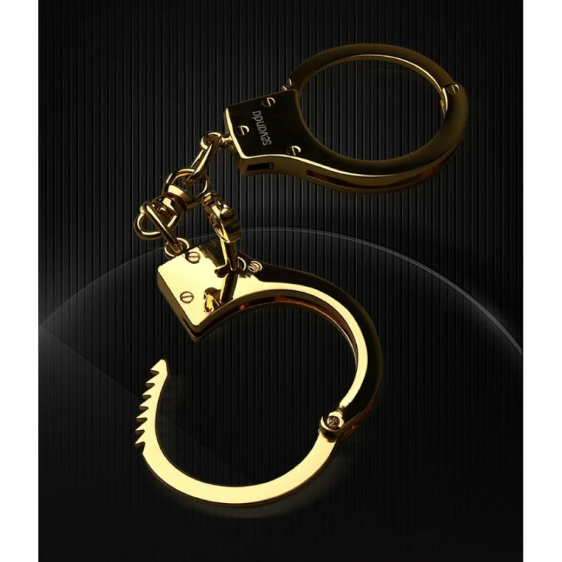 Наручники металеві позолочені масивні Lockink Наручники металеві позолочені масивні Lockink