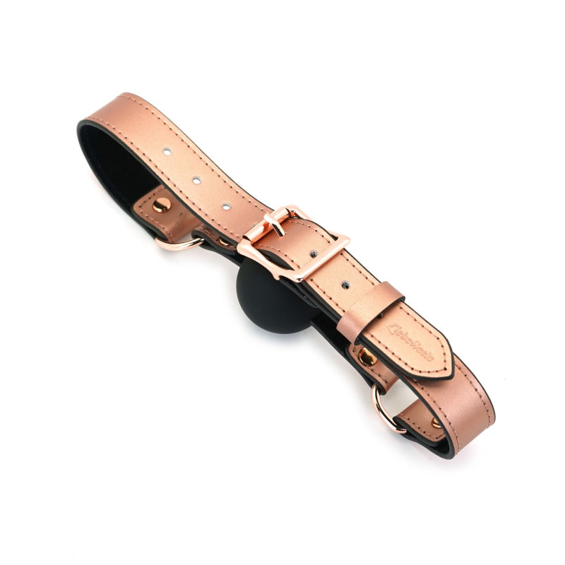 Кляп Liebe Seele Rose Gold Memory Ball Gag Кляп Liebe Seele Rose Gold Memory Ball Gag