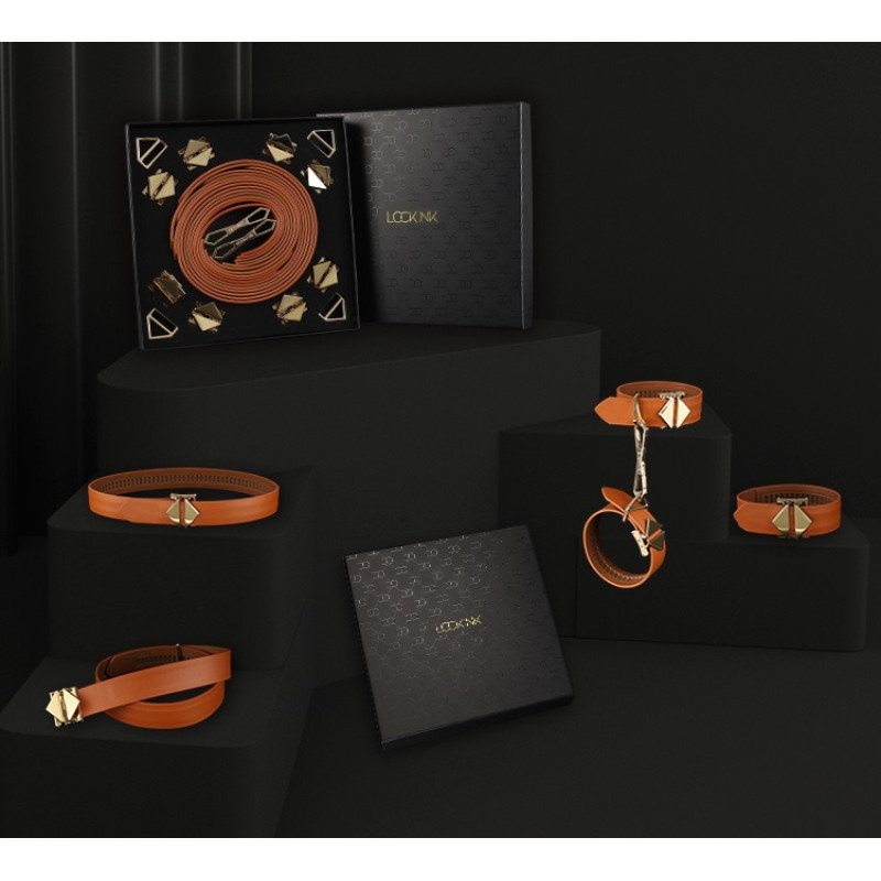 Бондажный набор БДСМ Lockink Черный