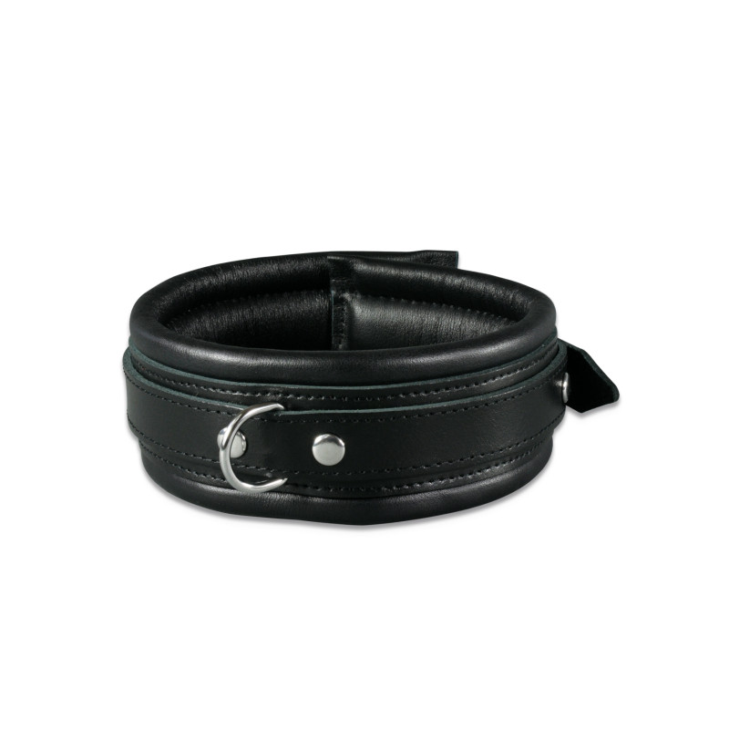 Нашийник StRubber XXdreamSToys Leder-Halsfessel Чорний Нашийник StRubber XXdreamSToys Leder-Halsfessel Чорний