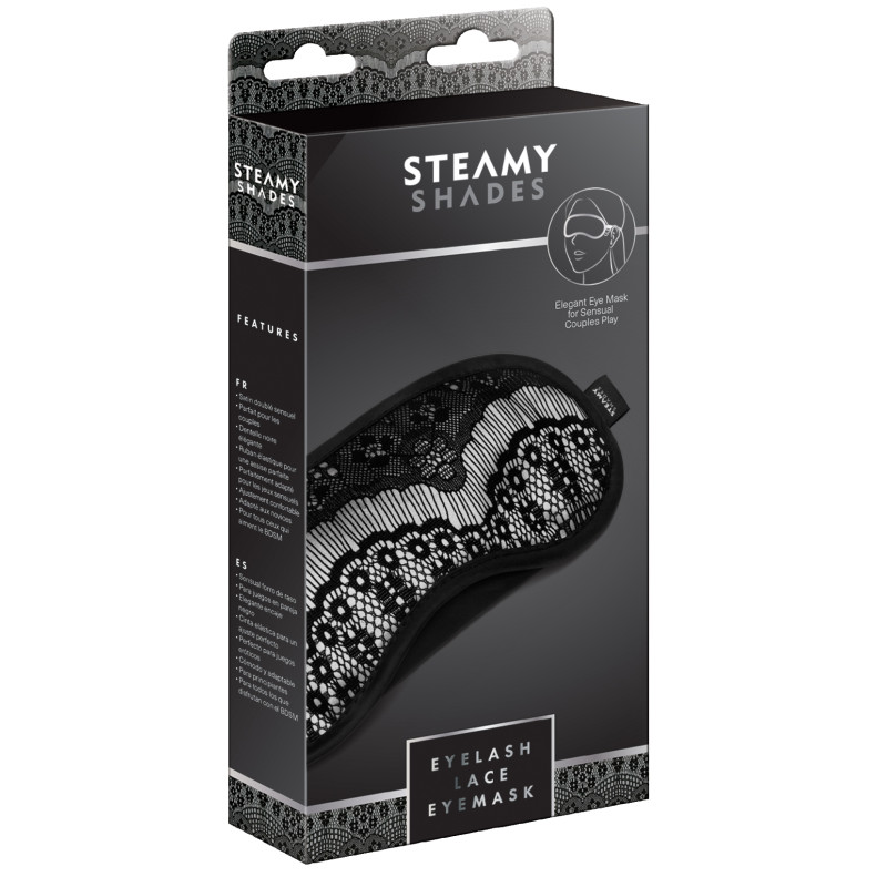 Маска StRubber STEAMY SHADES Eyelash Lace Eyemask Маска StRubber STEAMY SHADES Eyelash Lace Eyemask