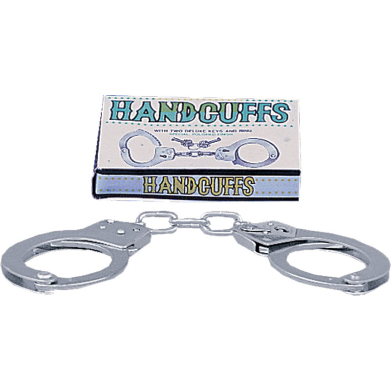 Наручники Seven Creations Large Metal Handcuffs with Keys Наручники Seven Creations Large Metal Handcuffs with Keys