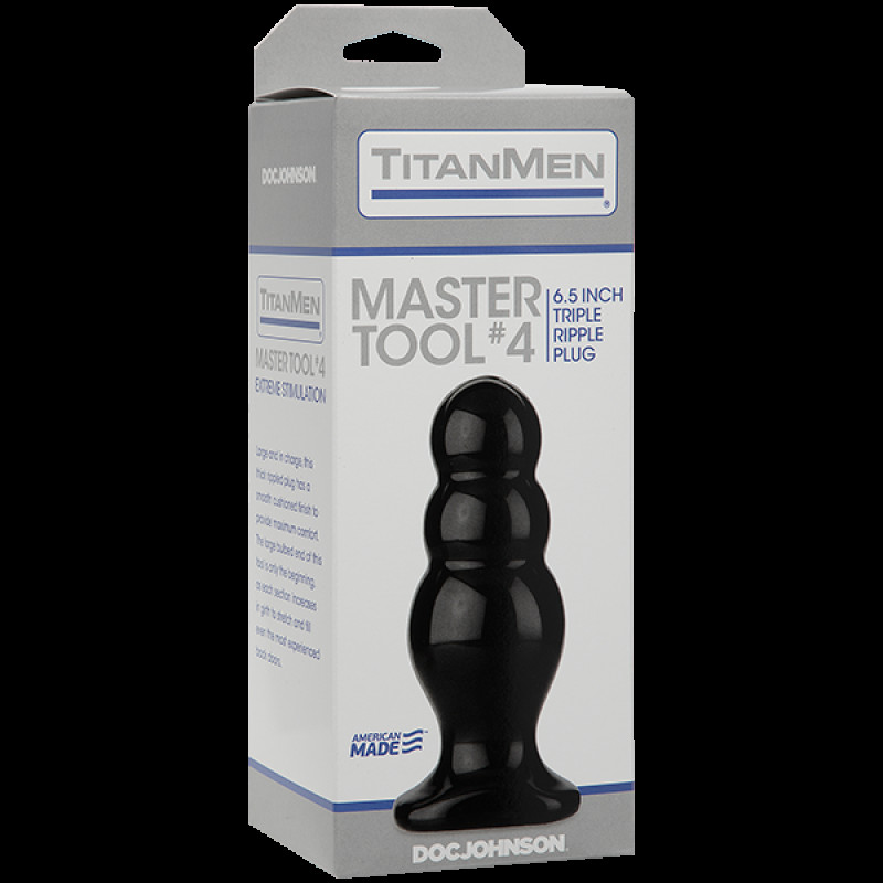 Анальный стимулятор Doc Johnson Titanmen Tools – Master, диаметр 6,6 см Анальный стимулятор Doc Johnson Titanmen Tools – Master, диаметр 6,6 см