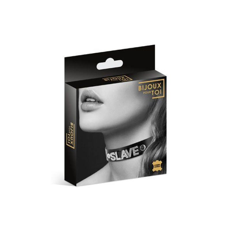 Чокер со стразами Bijoux Pour Toi SLAVE Чокер со стразами Bijoux Pour Toi SLAVE