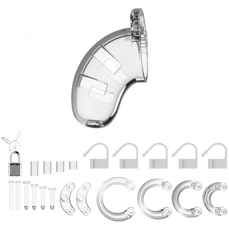 Пояс вірності ManCage №1 Transparent 3.5 Inch, прозорий