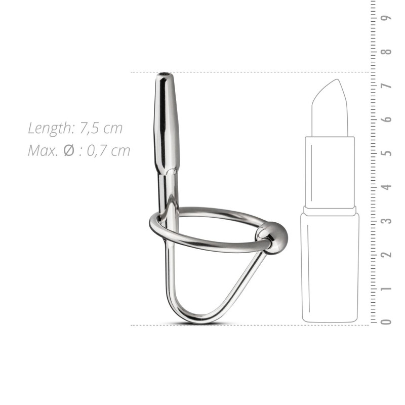 Уретральний стимулятор Sinner Gear Unbendable - Sperm Stopper Hollow Ring, 2 кільця (2,5 см та 3 см) Уретральний стимулятор Sinner Gear Unbendable - Sperm Stopper Hollow Ring, 2 кільця (2,5 см та 3 см)