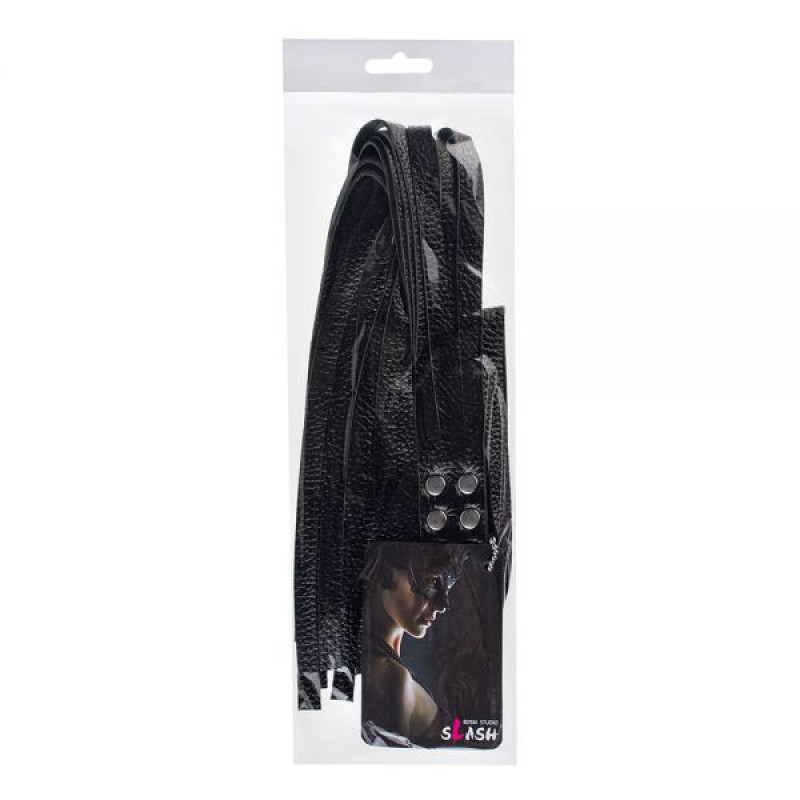 Флогер sLash Double Fancy Flogger, Black Флогер sLash Double Fancy Flogger, Black