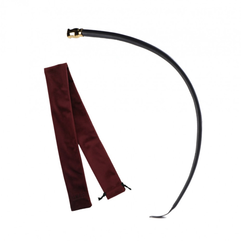 М'який шкіряний хлист з бутоном троянди на рукоятці UPKO Soft Whip М'який шкіряний хлист з бутоном троянди на рукоятці UPKO Soft Whip