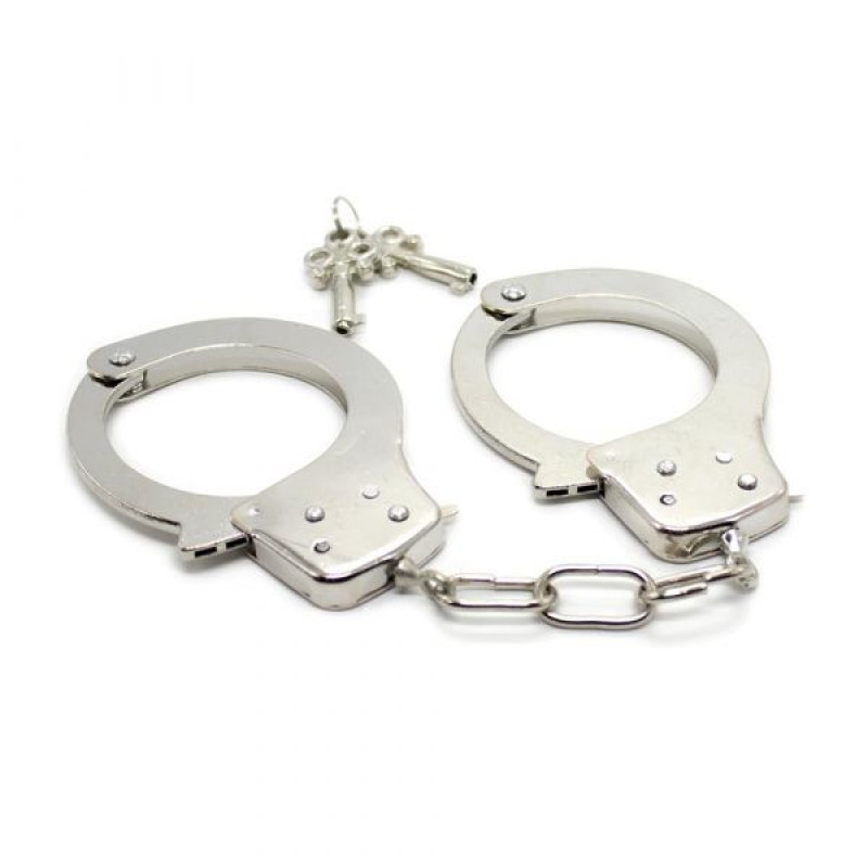 Наручники DS Fetish Handskaff metal silver Наручники DS Fetish Handskaff metal silver