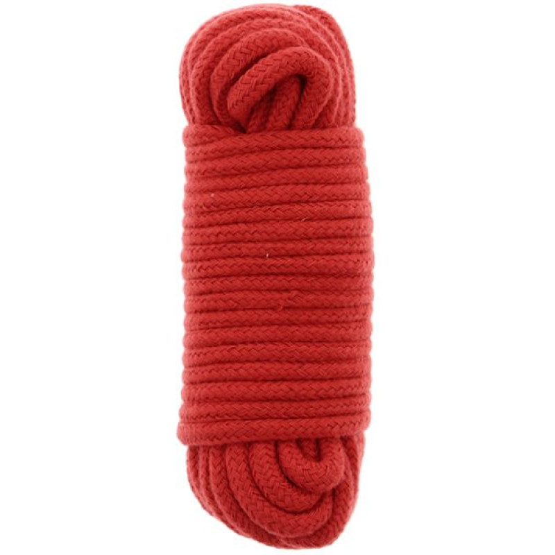 Веревка для мондажа Dreamtoys Bondx Love Rope 10 м Красная Веревка для мондажа Dreamtoys Bondx Love Rope 10 м Красная