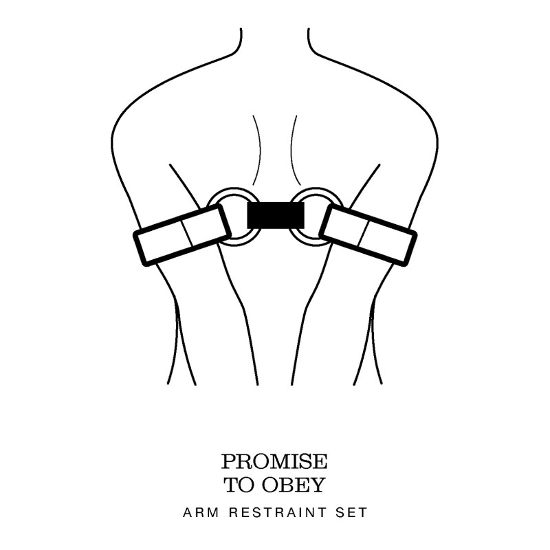 Ограничитель движения Fifty Shades of Grey Обещай быть послушной Ограничитель движения Fifty Shades of Grey Обещай быть послушной