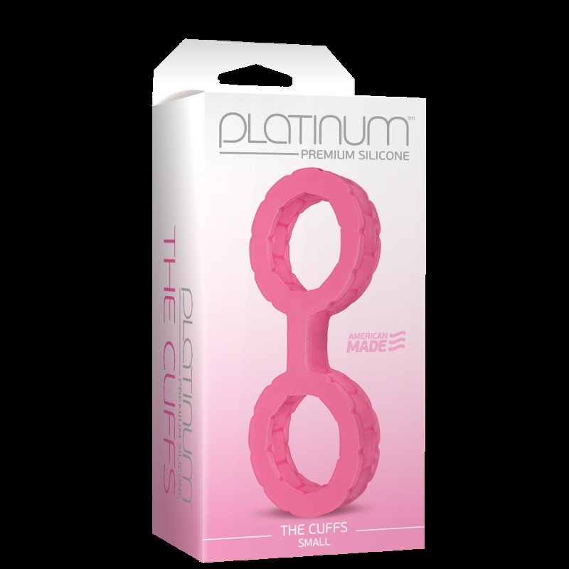 Наручники силіконові Doc Johnson The Cuffs Small Рожеві Наручники силіконові Doc Johnson The Cuffs Small Рожеві