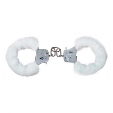Наручники Toy Joy Furry Fun Cuffs Plush Белые
