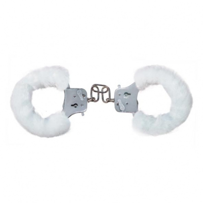 Наручники Toy Joy Furry Fun Cuffs Plush Белые
