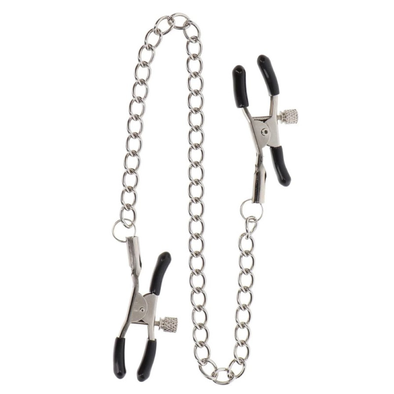 Зажимы на соски Taboom Adjustable Clamps with Chain Зажимы на соски Taboom Adjustable Clamps with Chain