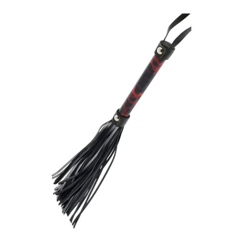 Флогер Dream Toys Blaze Flogger Чорний Флогер Dream Toys Blaze Flogger Чорний