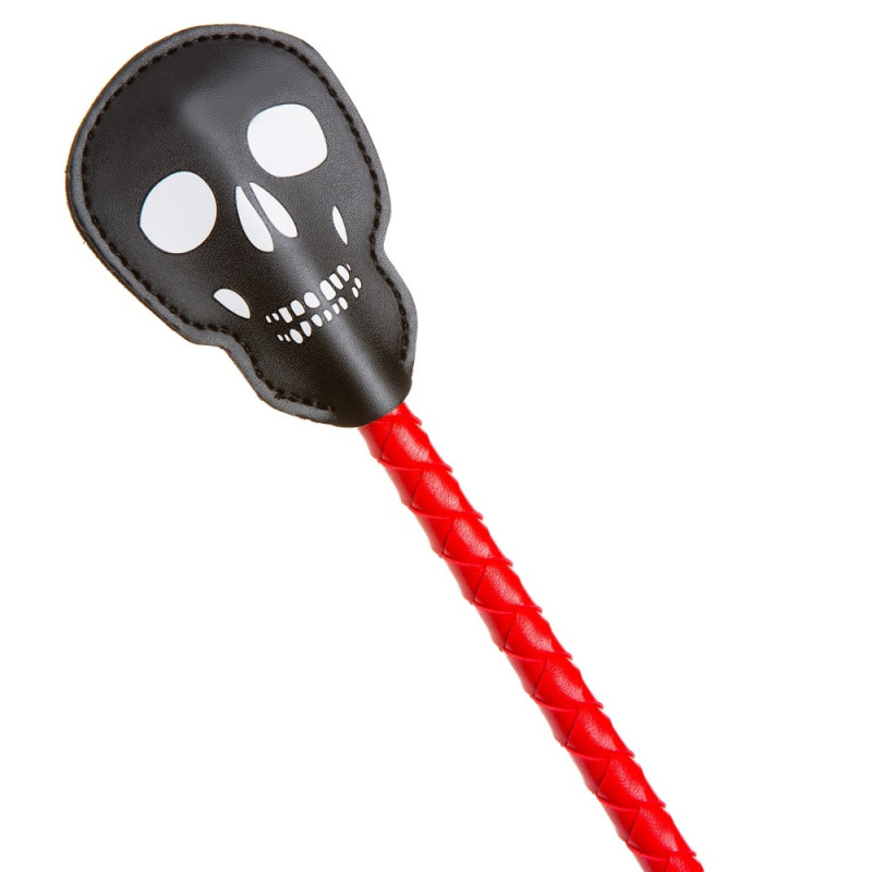 Стек DS Fetish Skull crop stripe, 61 см Стек DS Fetish Skull crop stripe, 61 см