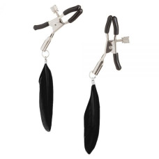 Зажимы на соски Lucky Bay Nipple play Перышки Черные