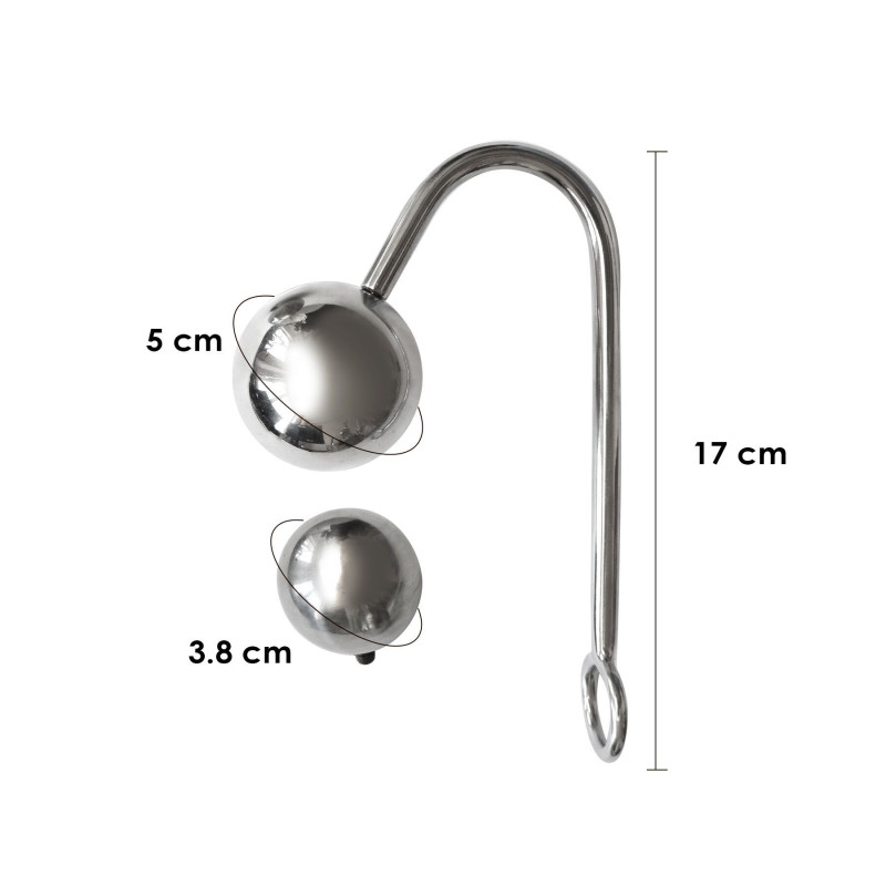 Бондажний набір із металевим анальним гаком №4 Art of Sex Blanca Bondage set with anal hook №4 Бондажний набір із металевим анальним гаком №4 Art of Sex Blanca Bondage set with anal hook №4