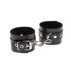 Наручники sLash Leather Restraints Hand Cuffs Чорні