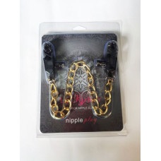 Затискачі на соски Lucky Bay Nipple play прищіпки Gold
