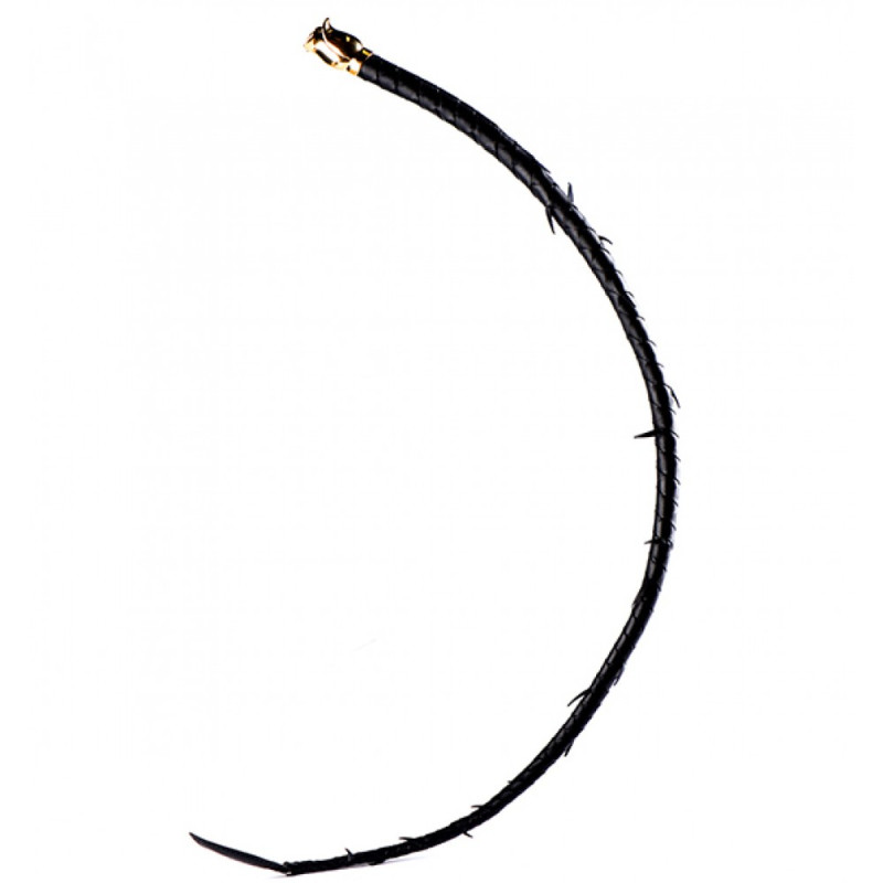 Кнут "Роза" с шипами от UPKO из итальянской кожи Кнут "Роза" с шипами от UPKO из итальянской кожи