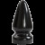 Пробка для фистинга Doc Johnson Titanmen Tools - Butt Plug 3.75 Inch Ass Servant, диаметр 9,4см