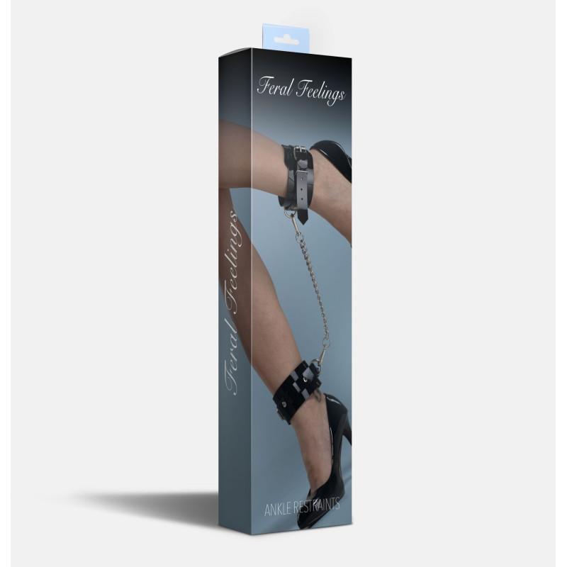 Поножи Feral Feelings - Ankle Restraints Black Поножи Feral Feelings - Ankle Restraints Black