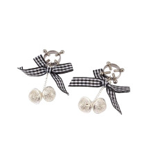 Зажимы на соски с бантиком и колокольчиком Chisa Senuelo